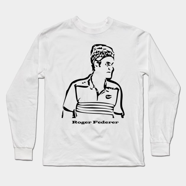 Roger federer long sleeve shirt 2025